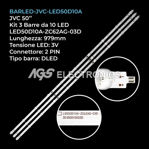 Kit barre strip led - kit, 10