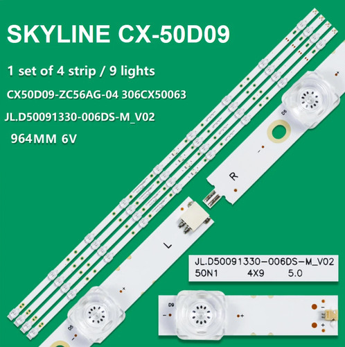 Kit barre strip - barre, led