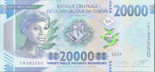 Banconota guinea 000 - banconota, 20