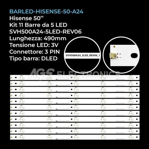 Kit barre strip led tv - led,