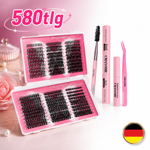 580 pcs set estensioni - pcs, ciglia